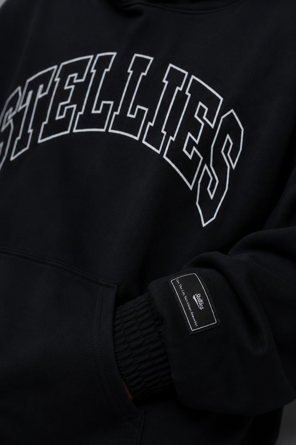 G.O.A.T Baggy Hoodie in Monochrome (unisex)