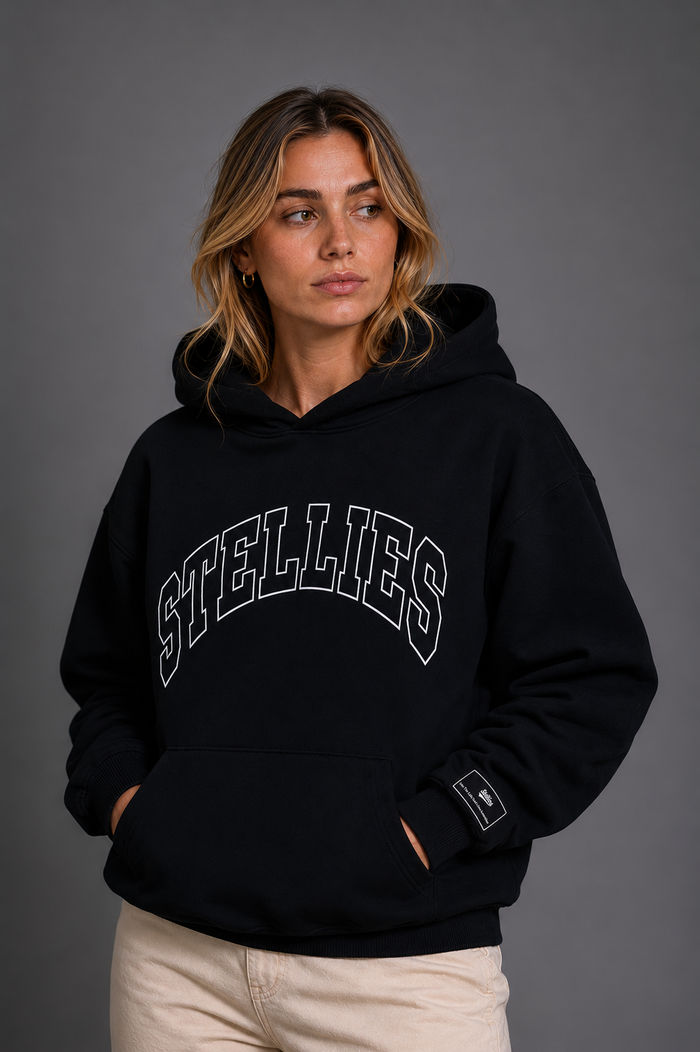G.O.A.T Baggy Hoodie in Monochrome (unisex)