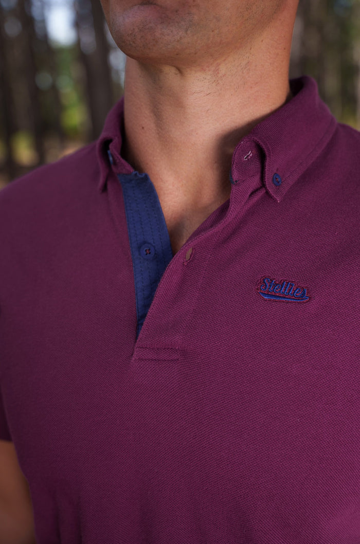 Heritage Golf Shirt - Burgundy