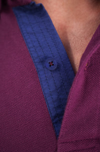 Heritage - Burgundy Golf Shirt