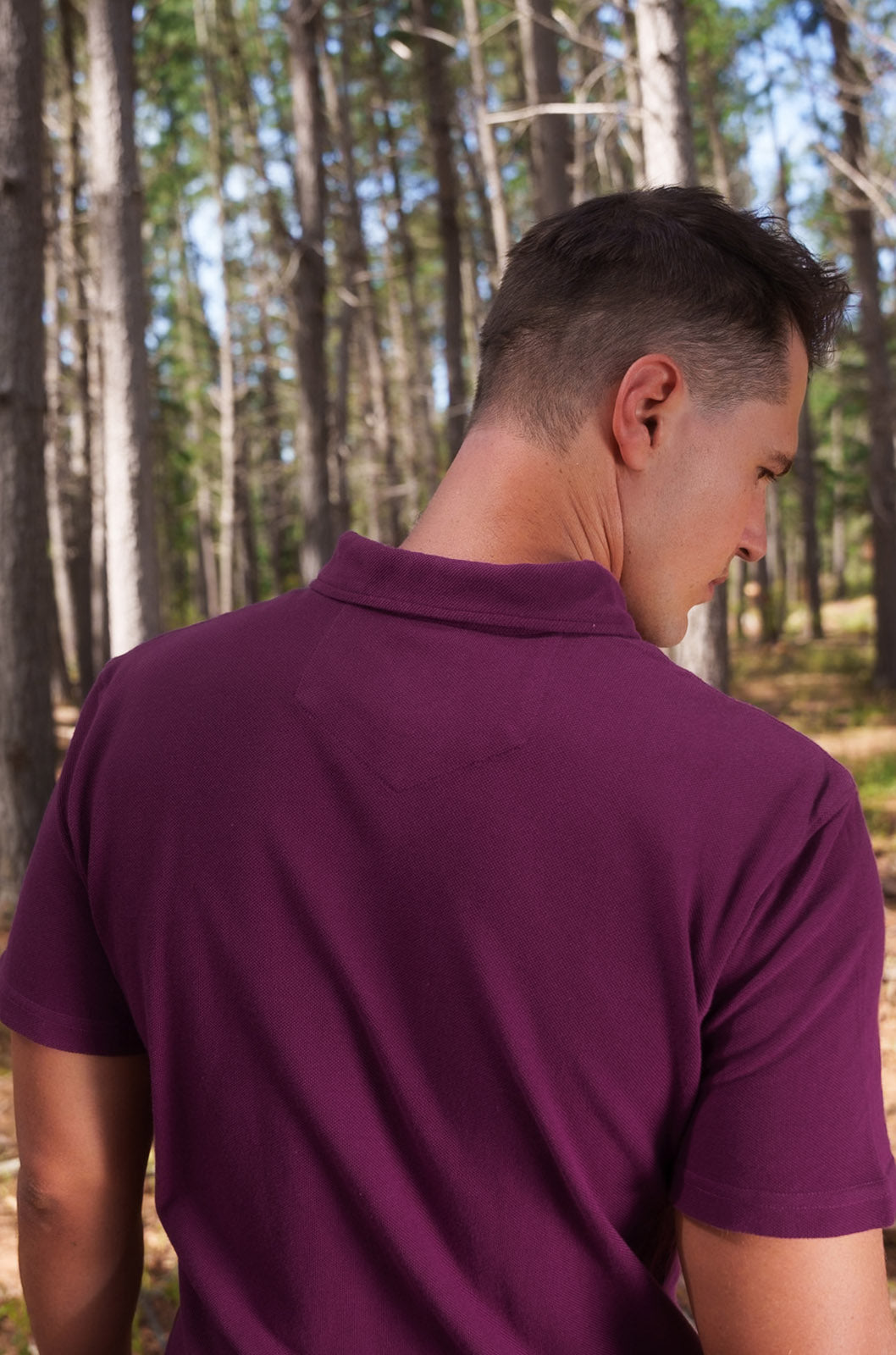 Heritage Golf Shirt - Burgundy