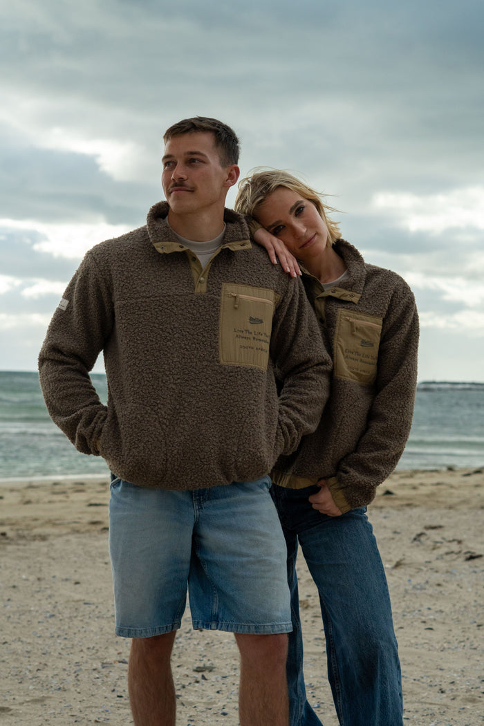 Unisex Popper in Mocca