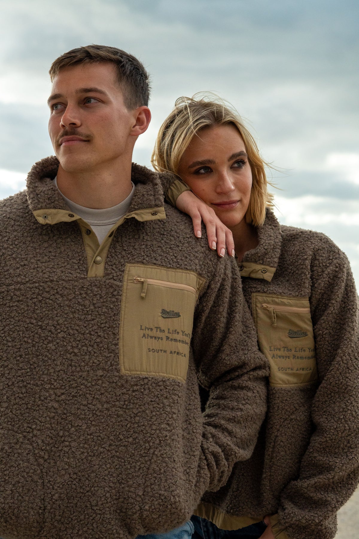 Unisex Popper in Mocca