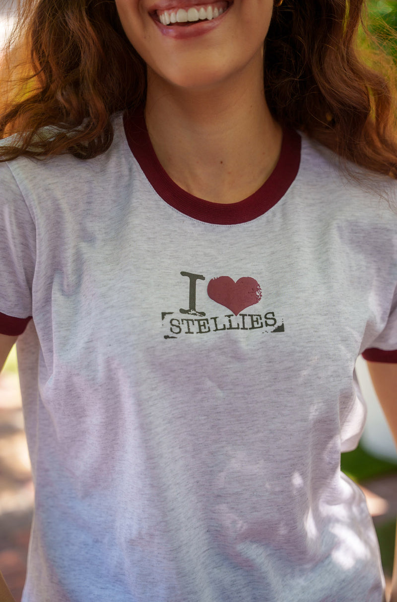 I Love Stellies Throwback T-shirt