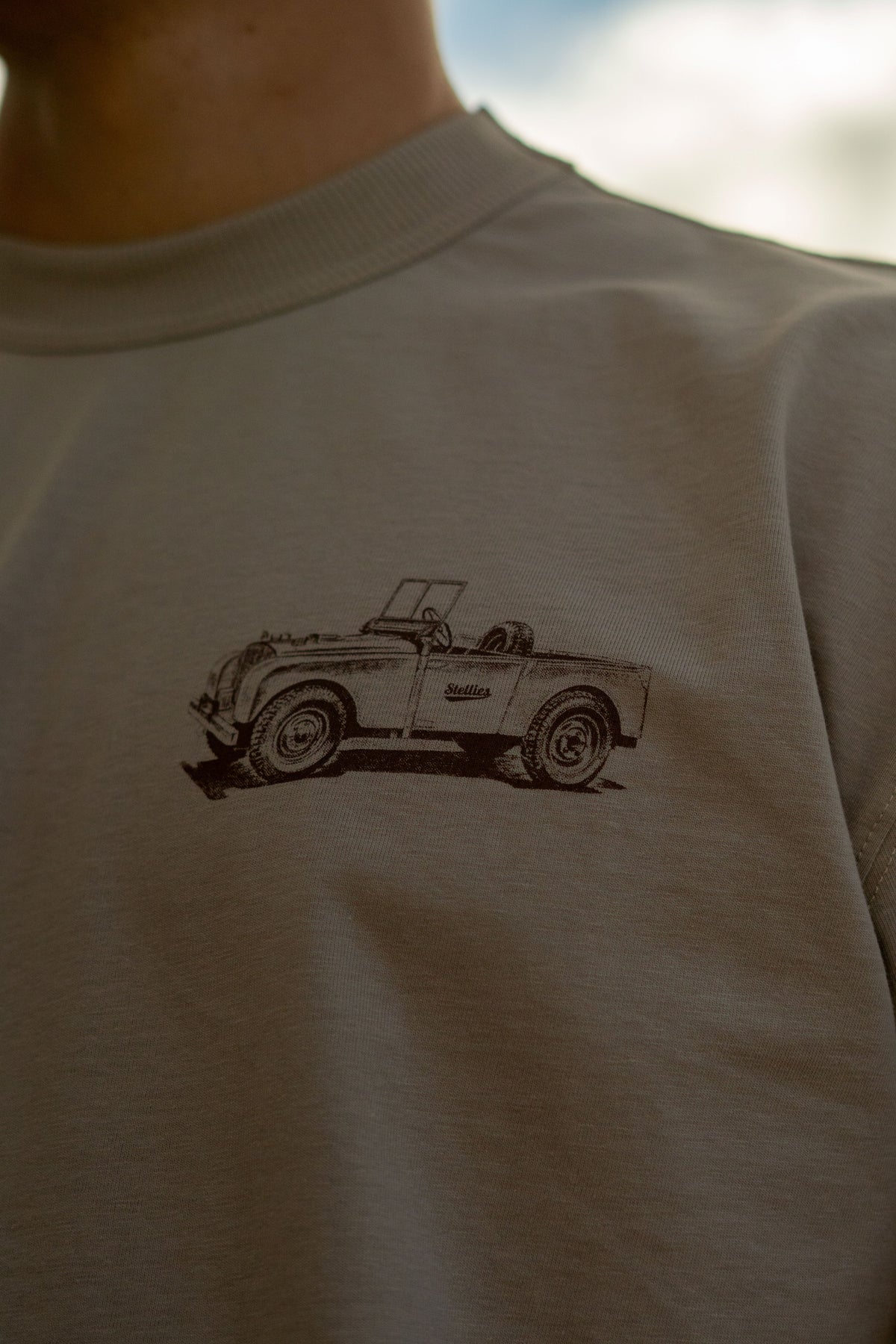 Brandrover Tee in Taupe