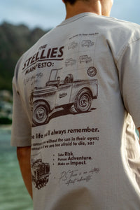 Brandrover Tee in Taupe