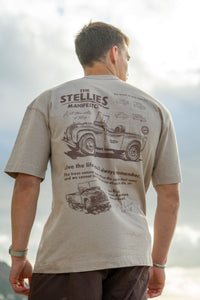 Brandrover Tee in Taupe