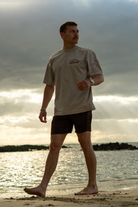 Brandrover Tee in Taupe