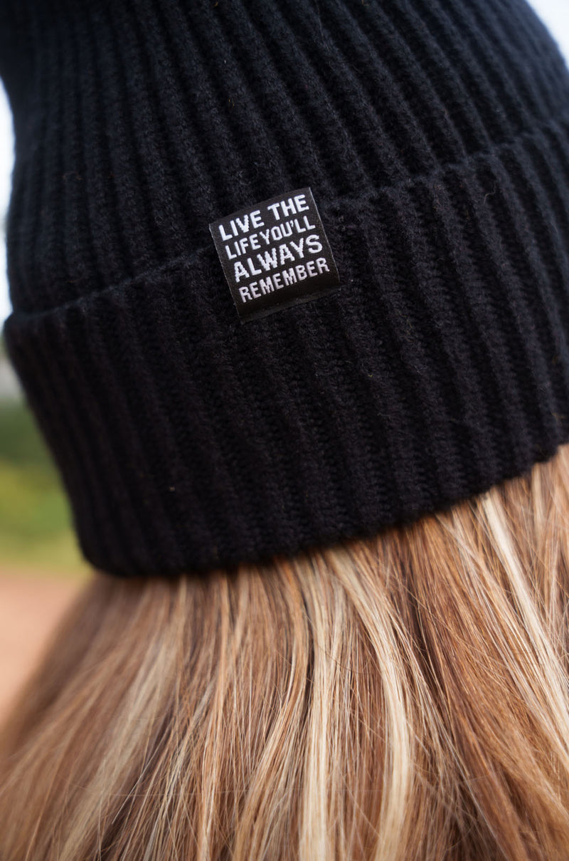 The Adventurer's Beanie in Monochrome