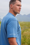 OG Relaxed Tee in Aegean Blue