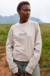Signature Relaxed Pullover - Creme