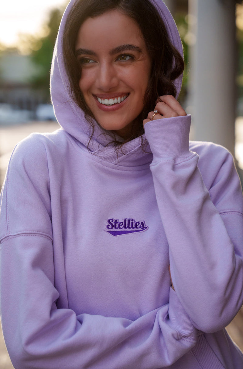 OG Daydreamer Fleece Hoodie in Lilac