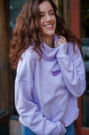 OG Daydreamer Fleece Hoodie in Lilac