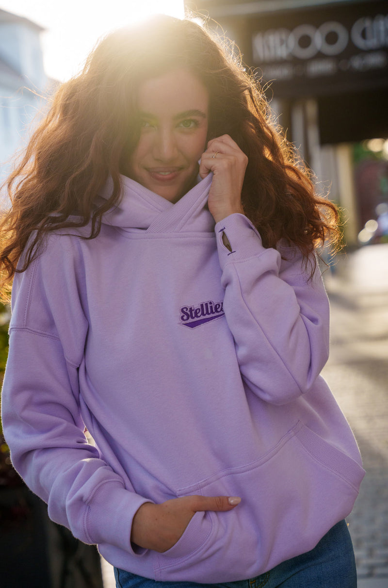 OG Daydreamer Fleece Hoodie in Lilac