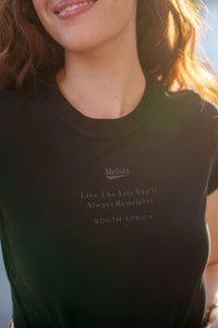 Mícke Tee in Ink Black