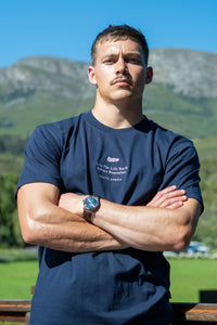 Prestige Tee in Solid Navy