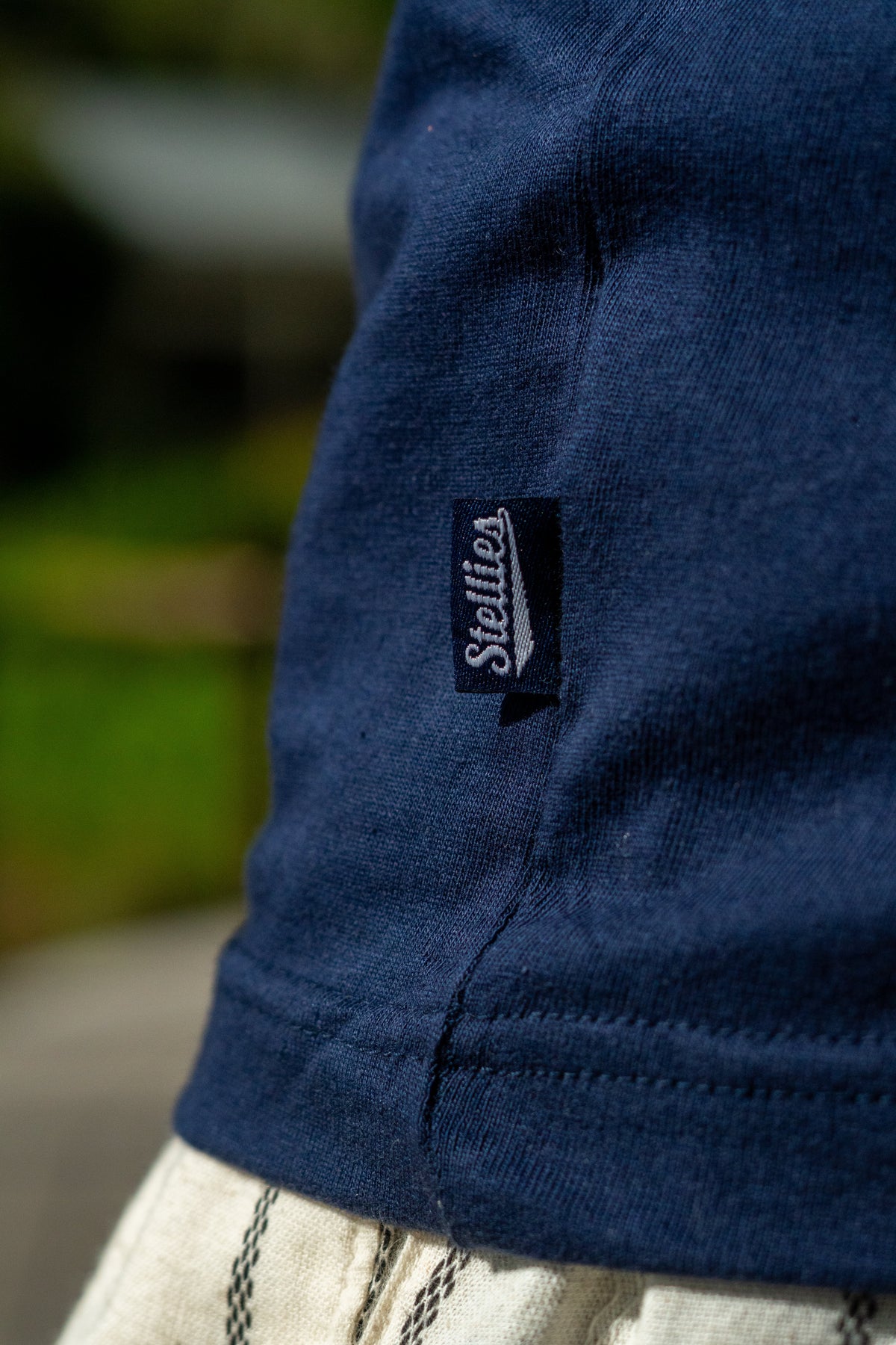 Prestige Tee in Solid Navy