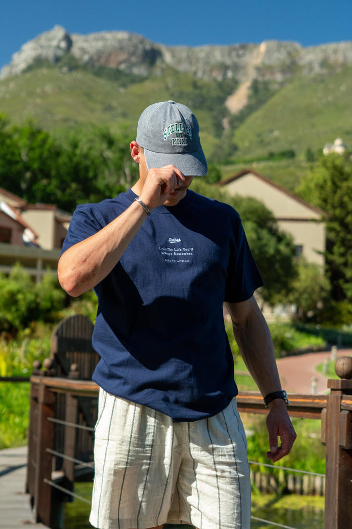 Prestige Tee in Solid Navy