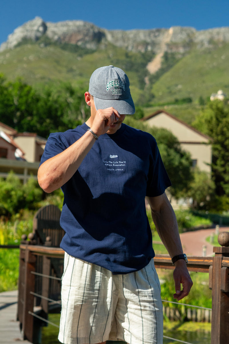 Prestige Tee in Solid Navy