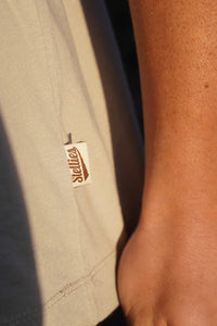 Men's Muscle Tank in Taupe