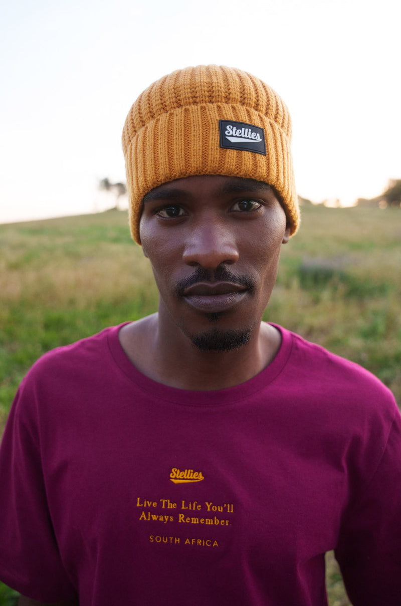 Fisherman's Beanie - Mustard