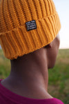 The Fisherman's Beanie in Mustard