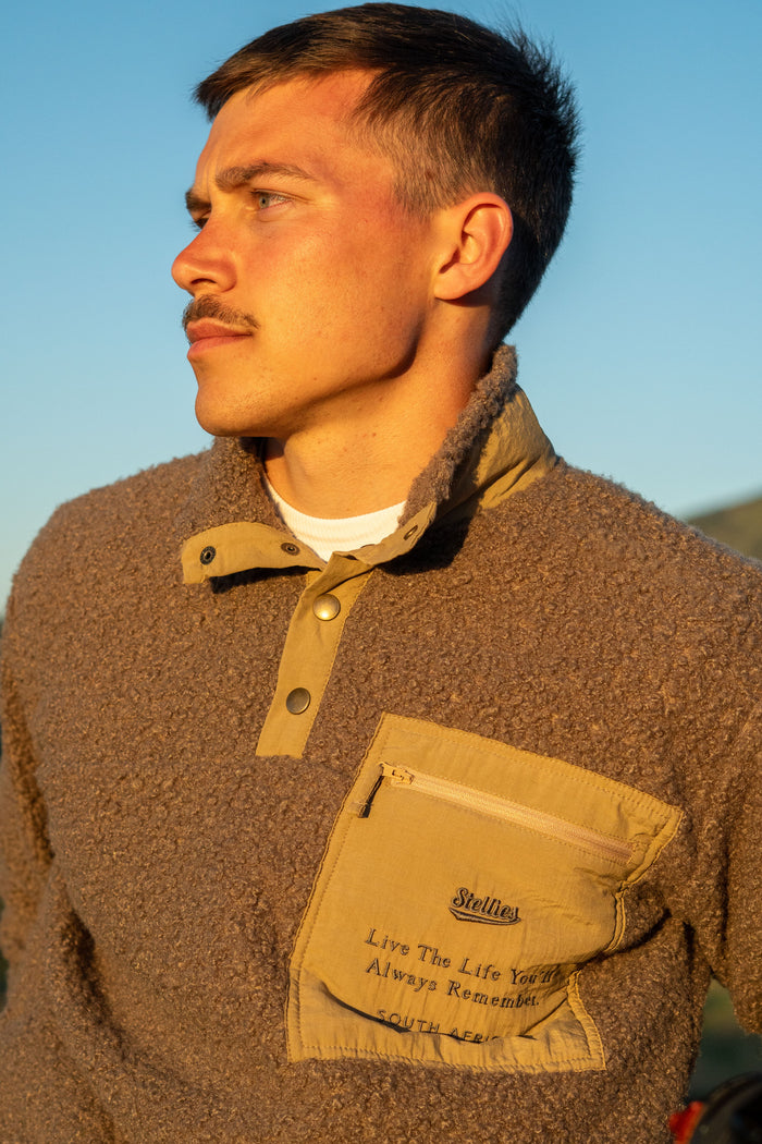 Unisex Popper in Mocca