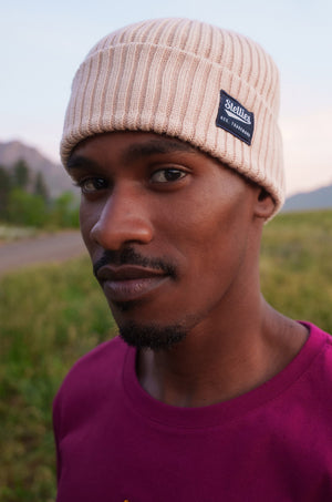 The Fisherman's Beanie in Creme