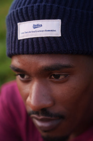 The Adventurer's Beanie in Navy