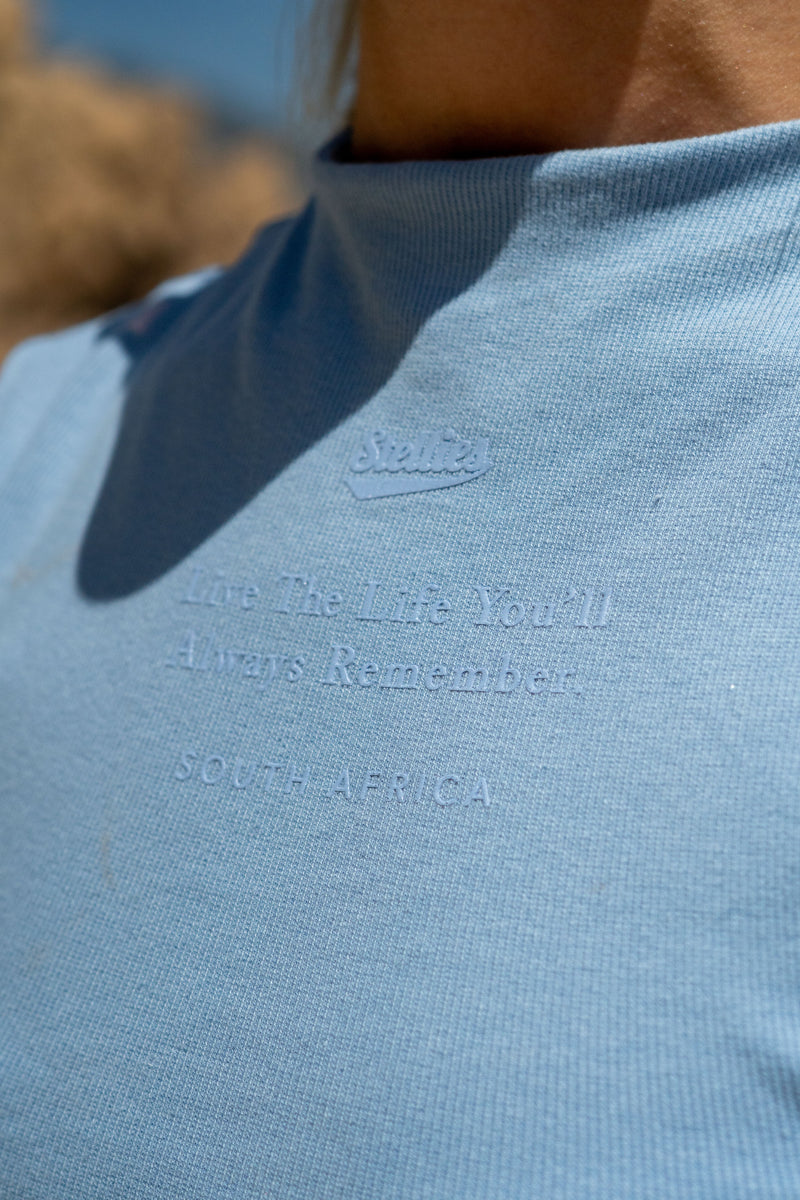 Prestige Boatneck Tank Top - Periwinkle