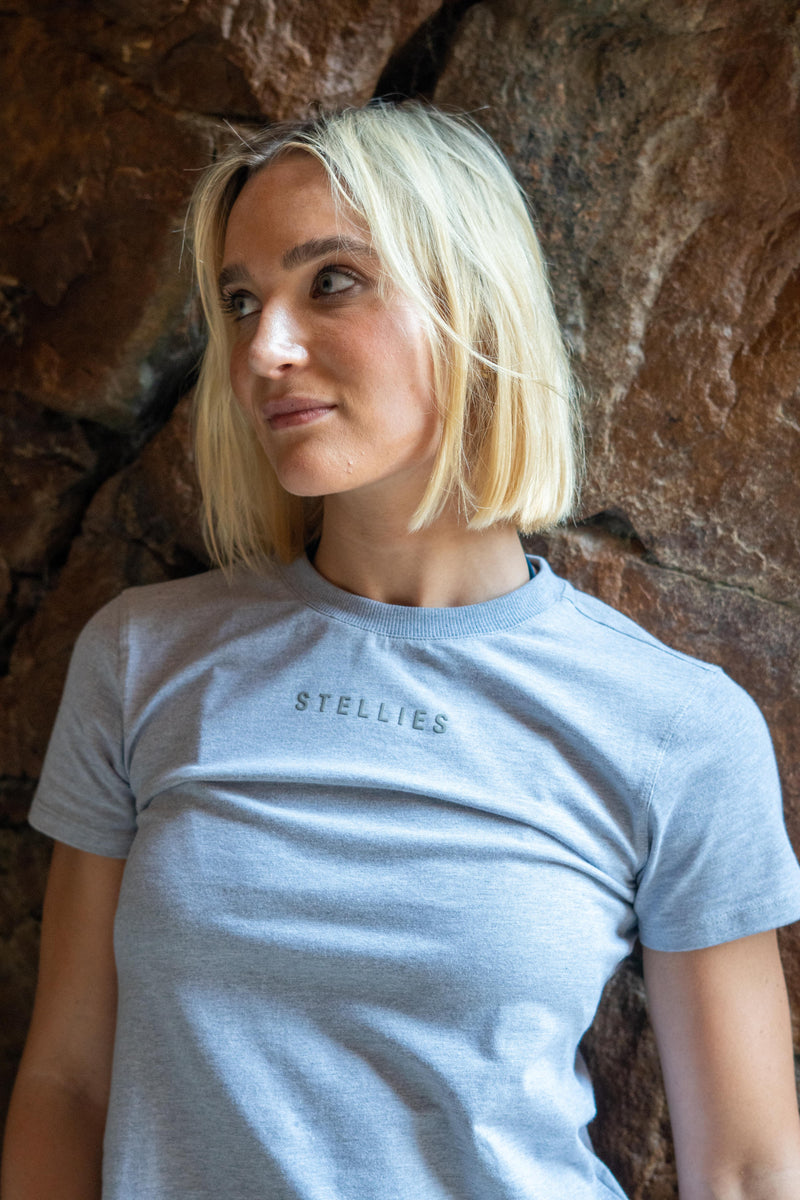 Mícke Tee - Heather Grey