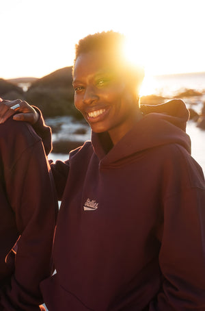 Heritage Hoodie in Burgundy