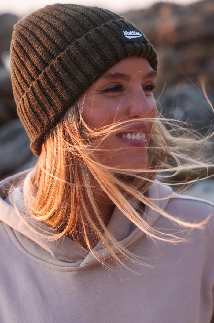 Fisherman's Beanie - Olive