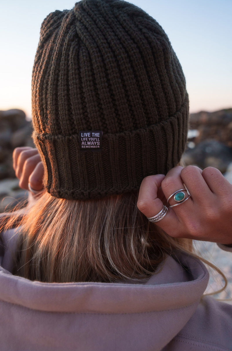 Fisherman's Beanie - Olive