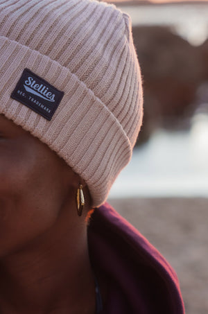 The Fisherman's Beanie in Creme