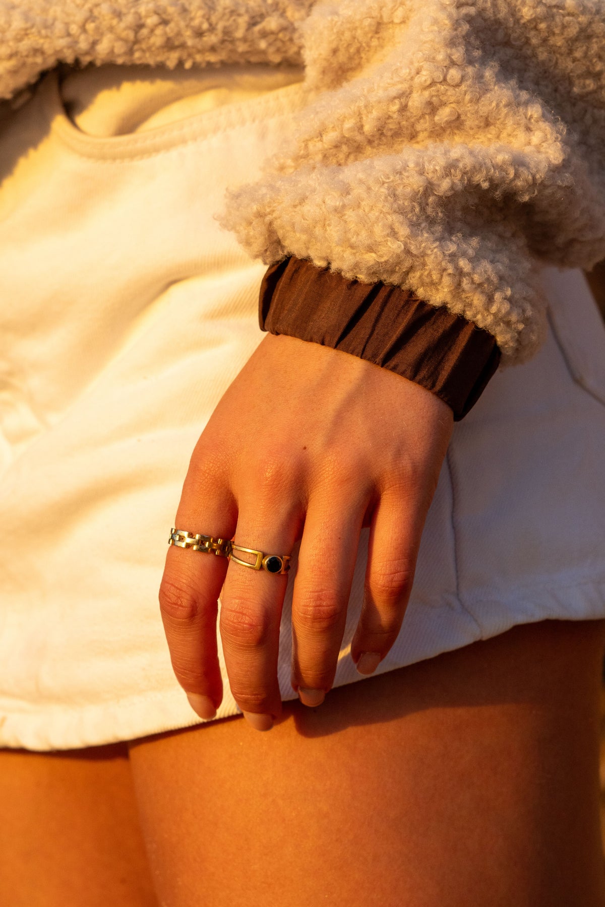 Unisex Popper in Oatmilk