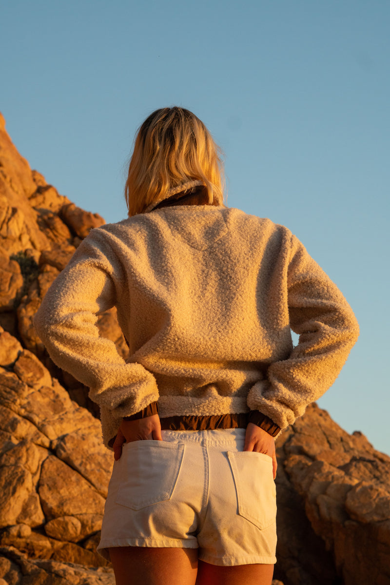 Unisex Popper in Oatmilk