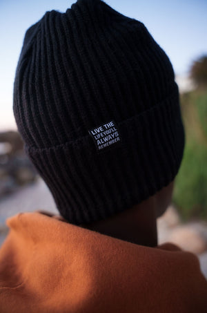 The Adventurer's Beanie in Monochrome