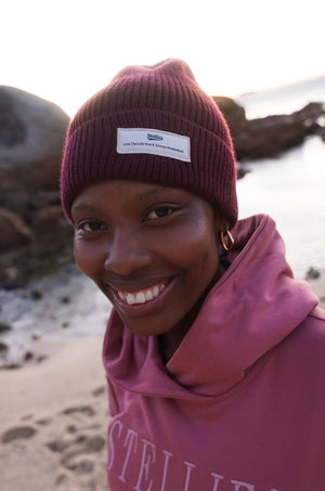 The Adventurer's Beanie in Burgundy