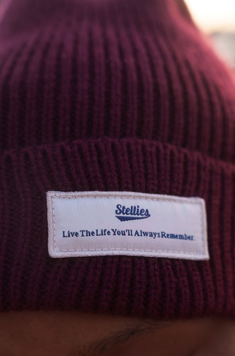 Adventurer's Beanie - Burgundy
