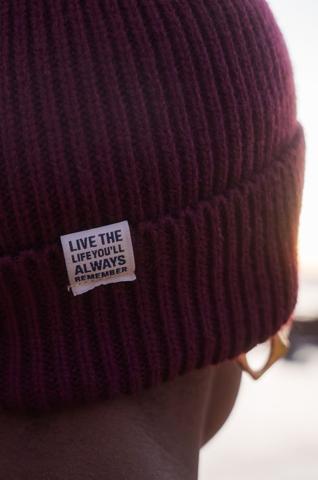 Adventurer's Beanie - Burgundy