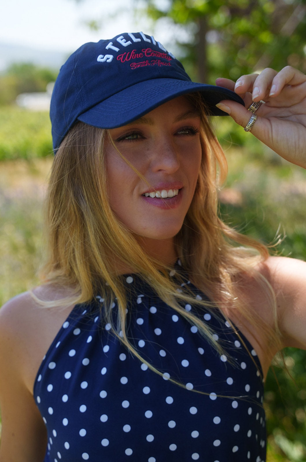 Wine Country Cap - Navy