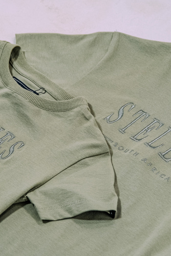 Kids Tee in Spanish Moss