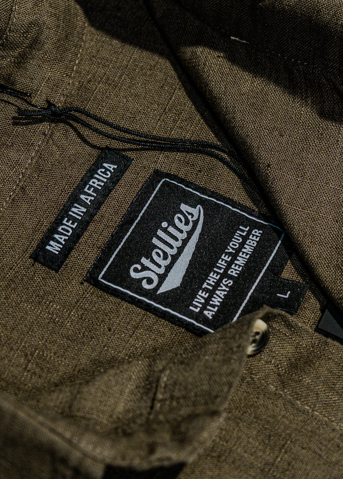 Luxe Linen Shirt in Olive