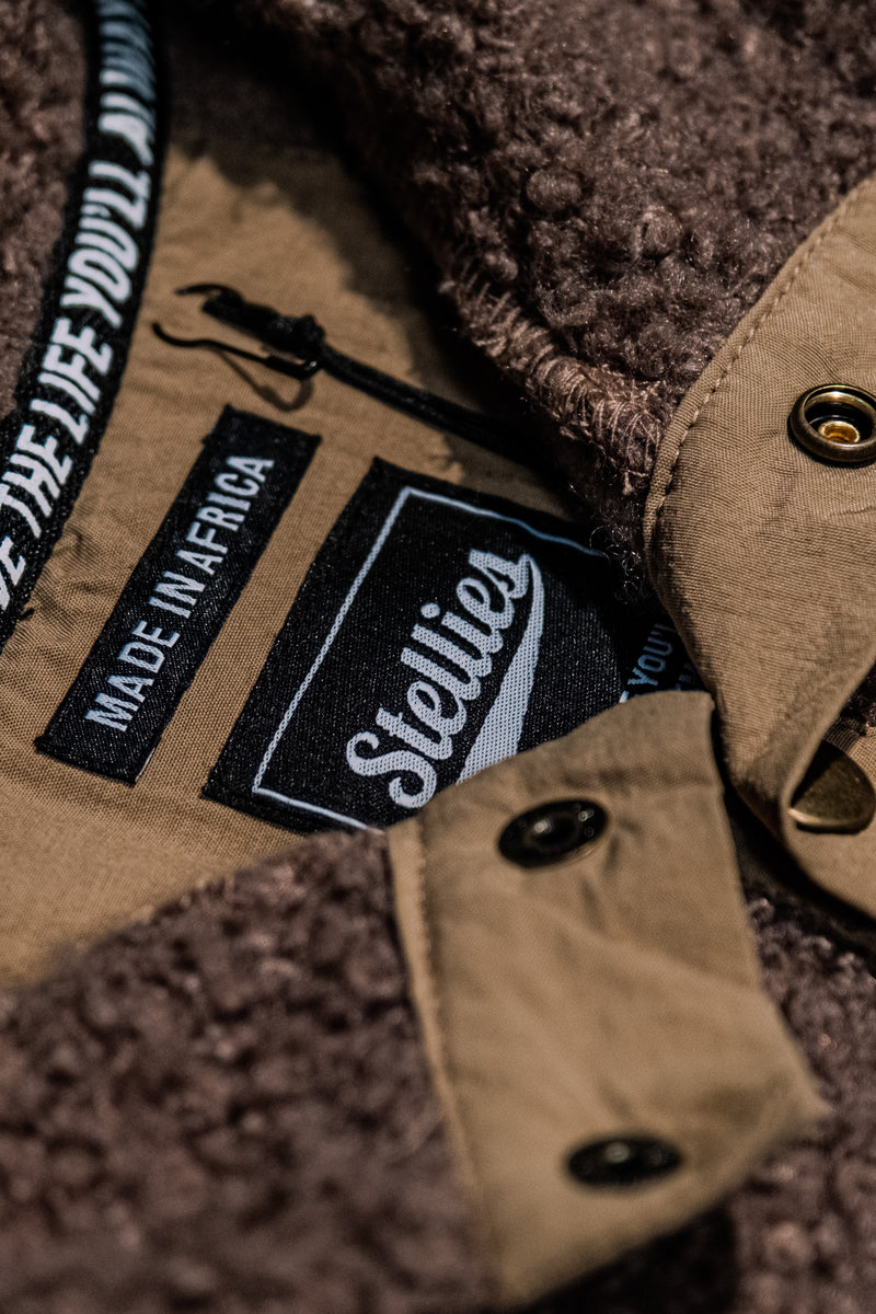 Unisex Popper in Mocca