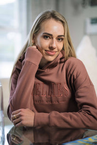 Daydreamer Fleece Hoodie in Prune