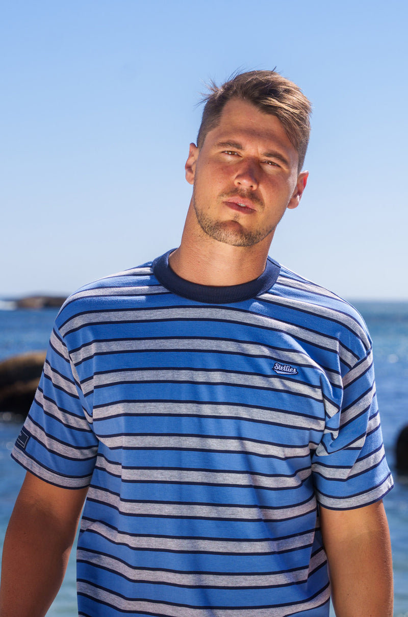 Core Tee in Holiday Stripes