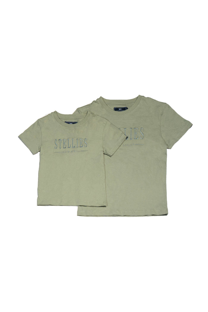 Kids Tee in Spanish Moss