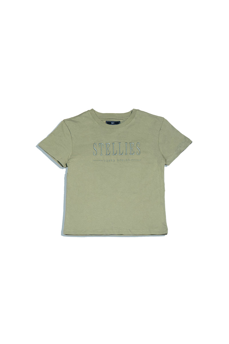 Kids Tee in Spanish Moss