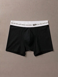 Men's Premium Cotton Boxer Briefs in Monochrome